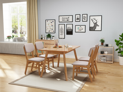 北歐實(shí)木家具 簡(jiǎn)約設(shè)計(jì)與紡織品搭配的藝術(shù)